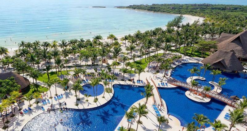 Barcelo Maya Beach プエルト・アベントゥラス エクステリア 写真